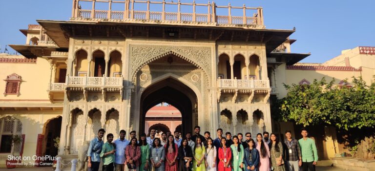 CIMAGE Students’ Industrial Visit to Jaipur : Learning Beyond the Classroom