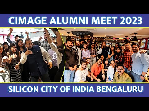 Cimage Alumni Meet 2023 | Silicon City of India Bengaluru | Director Sir enjoying with Alumni
