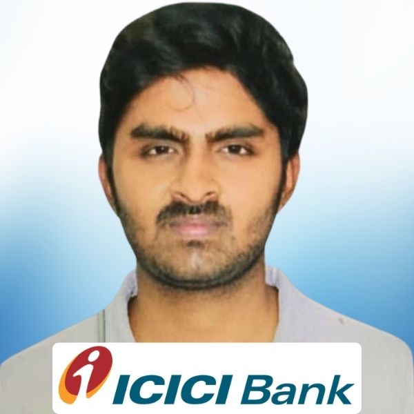 Ayush Raj, BCA student of Cimage got Placement in ICICI Bank