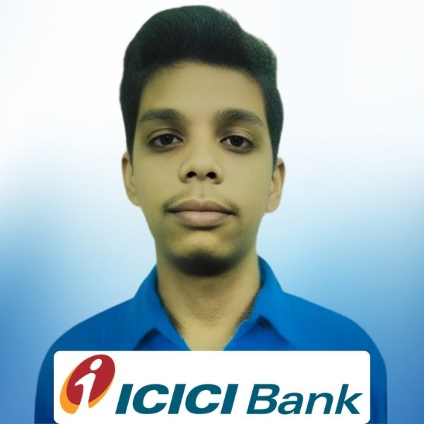 Gopal Kumar Singh, BCA student of Cimage got Placement in ICICI Bank