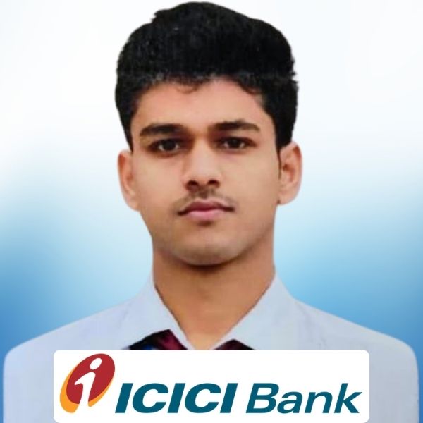 Piyush Raushan, B.Sc. IT student of Cimage got Placement in ICICI Bank