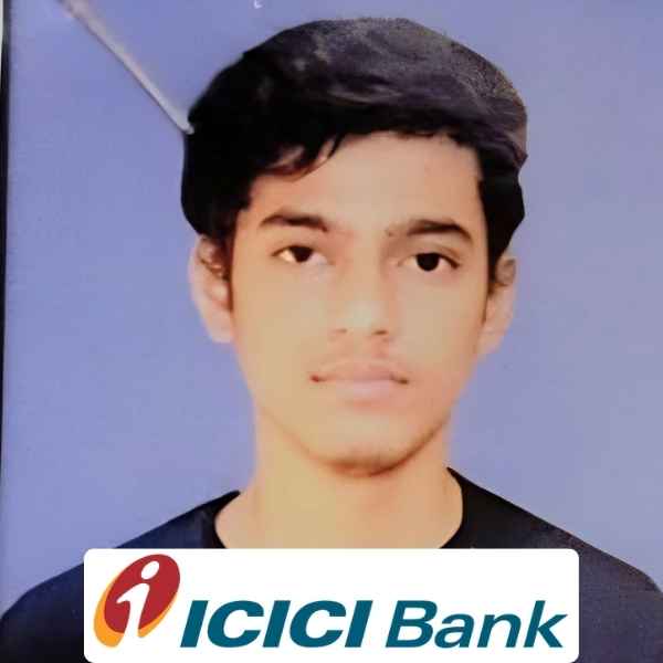 Saksham Raj, BCA student of Cimage got Placement in ICICI Bank