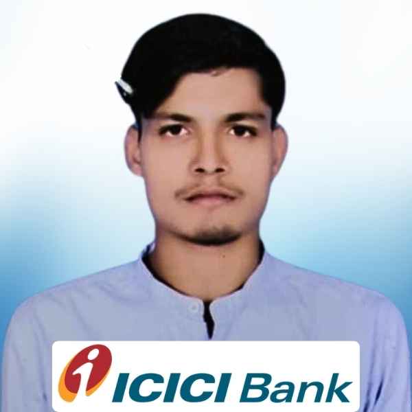 Sameer Raj, BCA student of Cimage got Placement in ICICI Bank