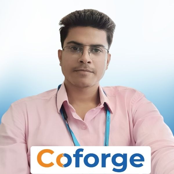 Sushant Ketu B.Sc IT student of Cimage Working in Coforge as Technical Lead