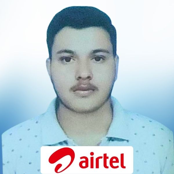 Hansraj Kumar BBA student of Cimage got Placement in Airtel