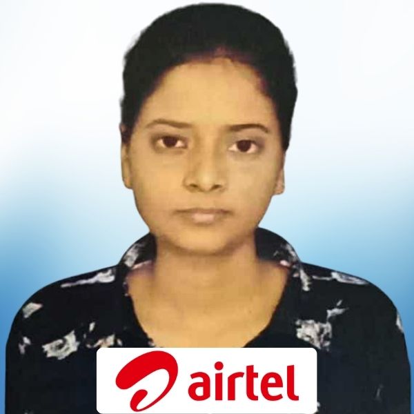 Raj Rajeshwari BBA student of Cimage got Placement in Airtel