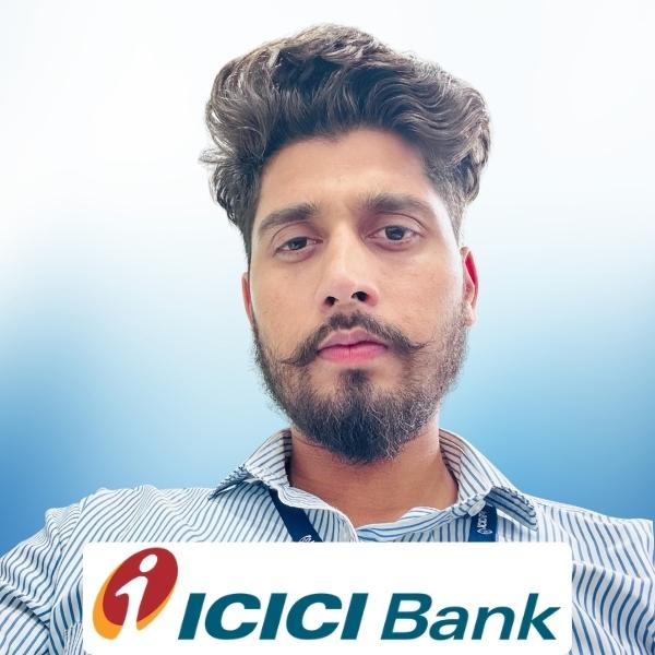 Praveen Kumar BCA student of Cimage got placement in ICICI Bank
