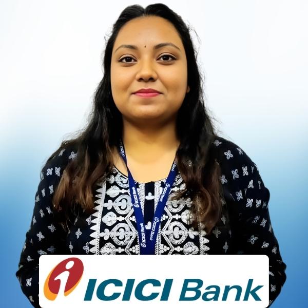 Swarnika Kumari BBM student of Cimage got Placement in ICICI Bank