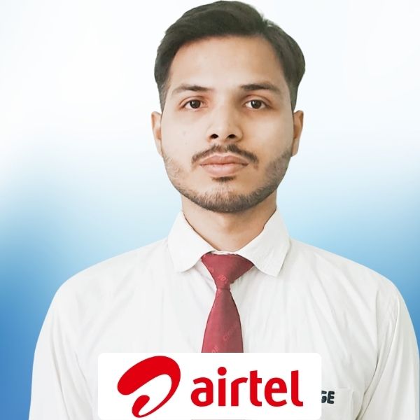 Anjay Kumar PGDM student of Cimage got Placement in Airtel