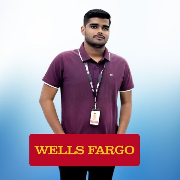 Saurav Jha BBM student of Cimage got placement in Wells Fargo