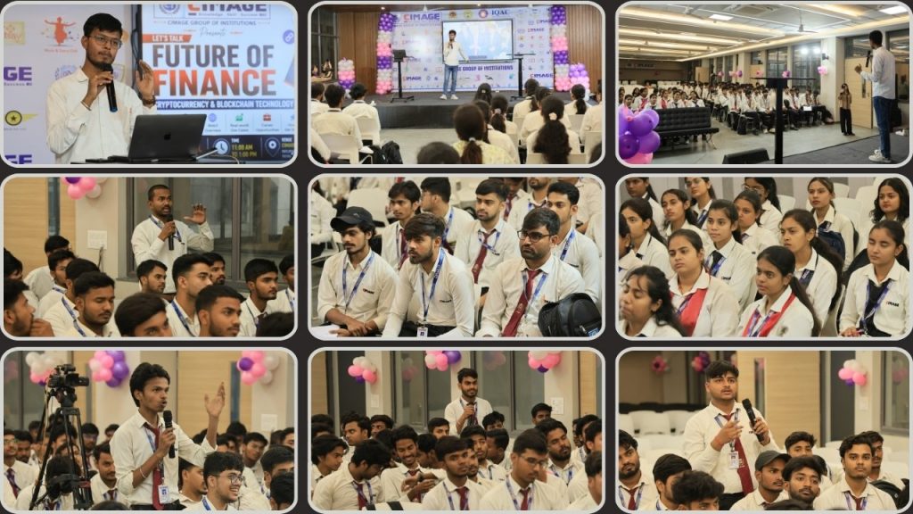 Cryptocurrency and blockchain session at CIMAGE Patna