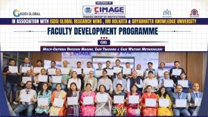 Faculty members and academic leaders at the Faculty Development Programme at CIMAGE Patna 2026