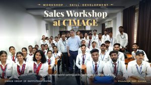 MBA Students at the Sales Workshop at CIMAGE Group of Institutions, Patna