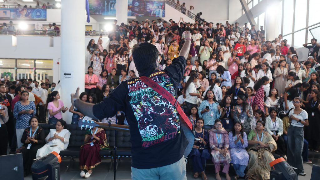 INC Band performing live at CIMAGE Weekend Fest 2026 in Patna