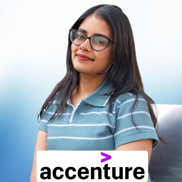 Vinita Shrivastav BBM student of Cimage got Placement in Accenture