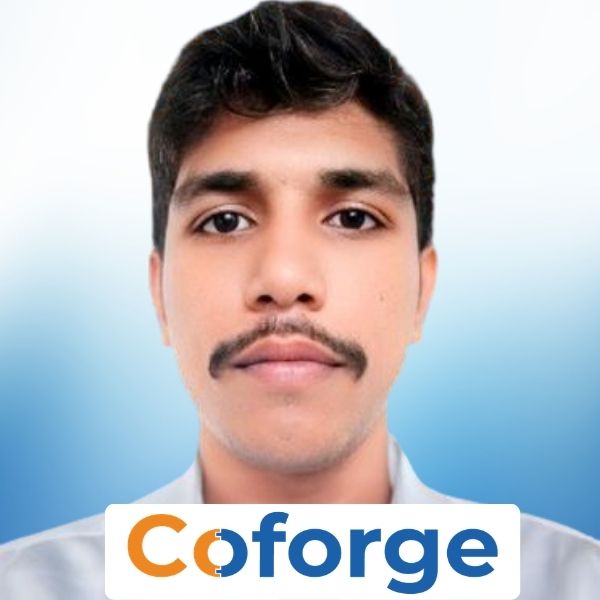 Nitin Raj BCA student of Cimage got Placement in Coforge