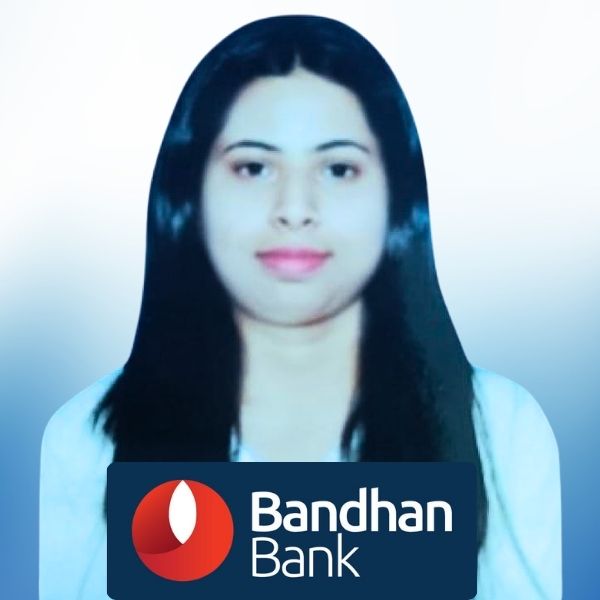 Vandana Rani BBM student of cimage got Placement in Bandhan Bank
