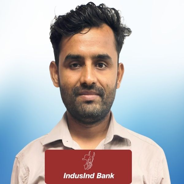 Rahul Kumar BBA student of cimage got Placement in IndusInd Bank