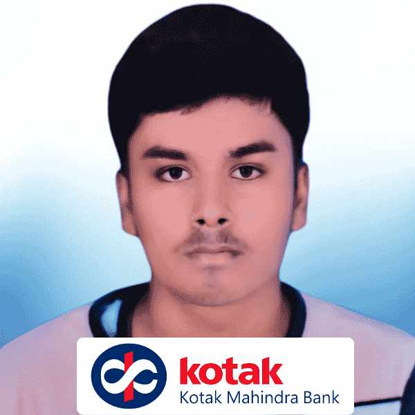 CIMAGE Group of Institutions Patna student Ayush Kumar got placement at Kotak Mahindra Bank