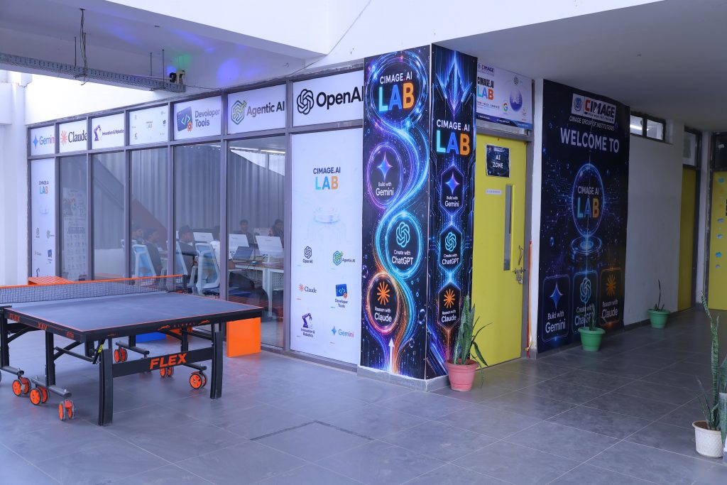 AI Lab and Google Lab at CIMAGE Digital Campus
