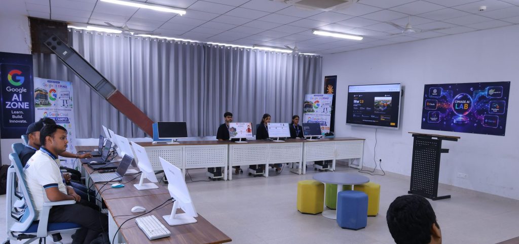 Google Cloud learning facility at CIMAGE campus