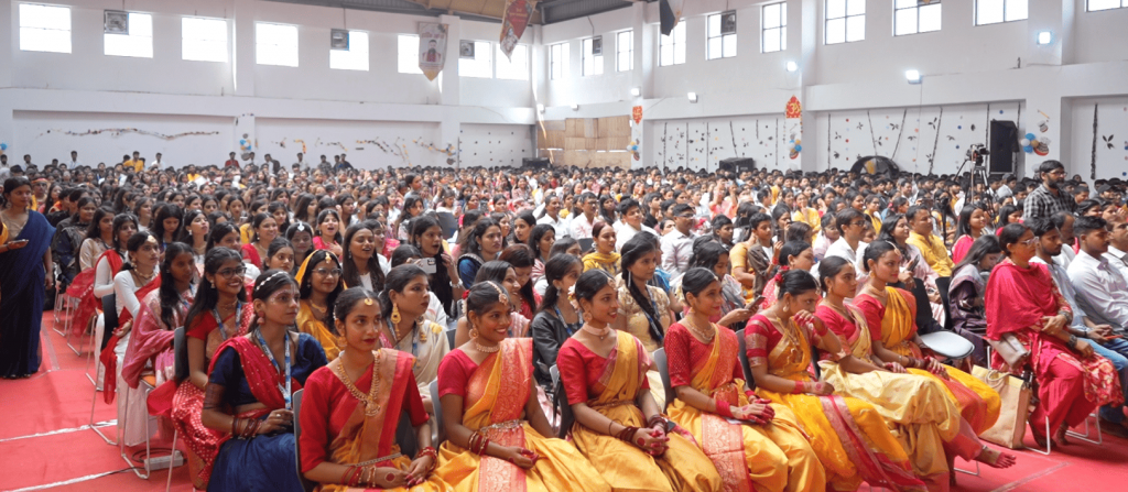 Grand auditorium and event hall at CIMAGE Digital Campus
