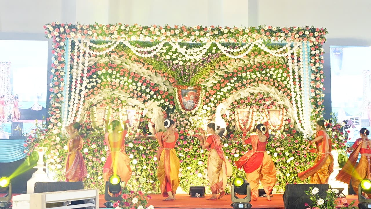 Cultural performance during Janmashtami Mahotsav 2026 at CIMAGE