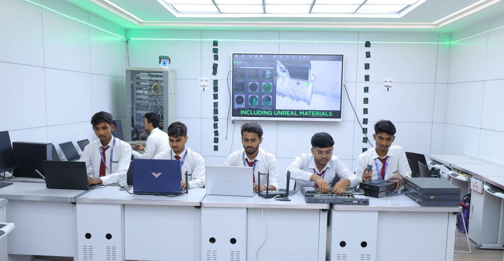 Networking laboratory at CIMAGE campus