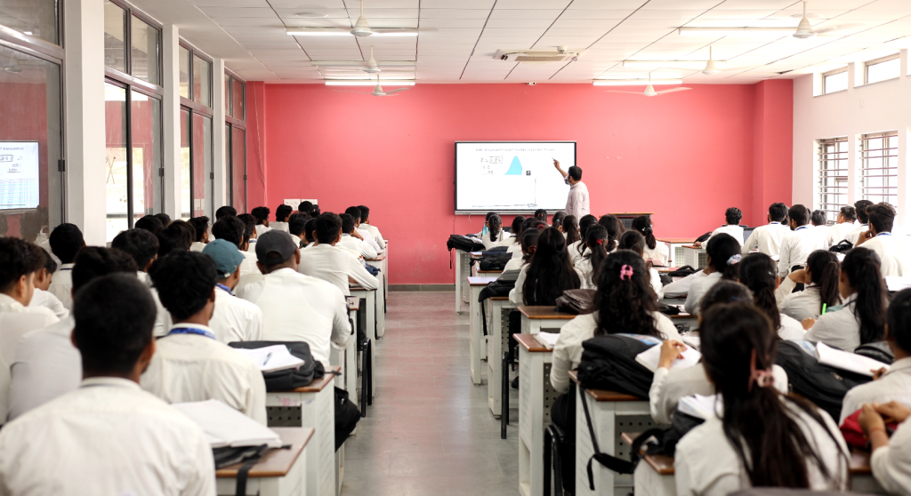 Technology-enabled classroom at CIMAGE campus
