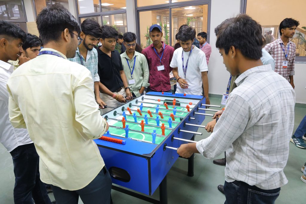 Student gaming and recreation space at CIMAGE
