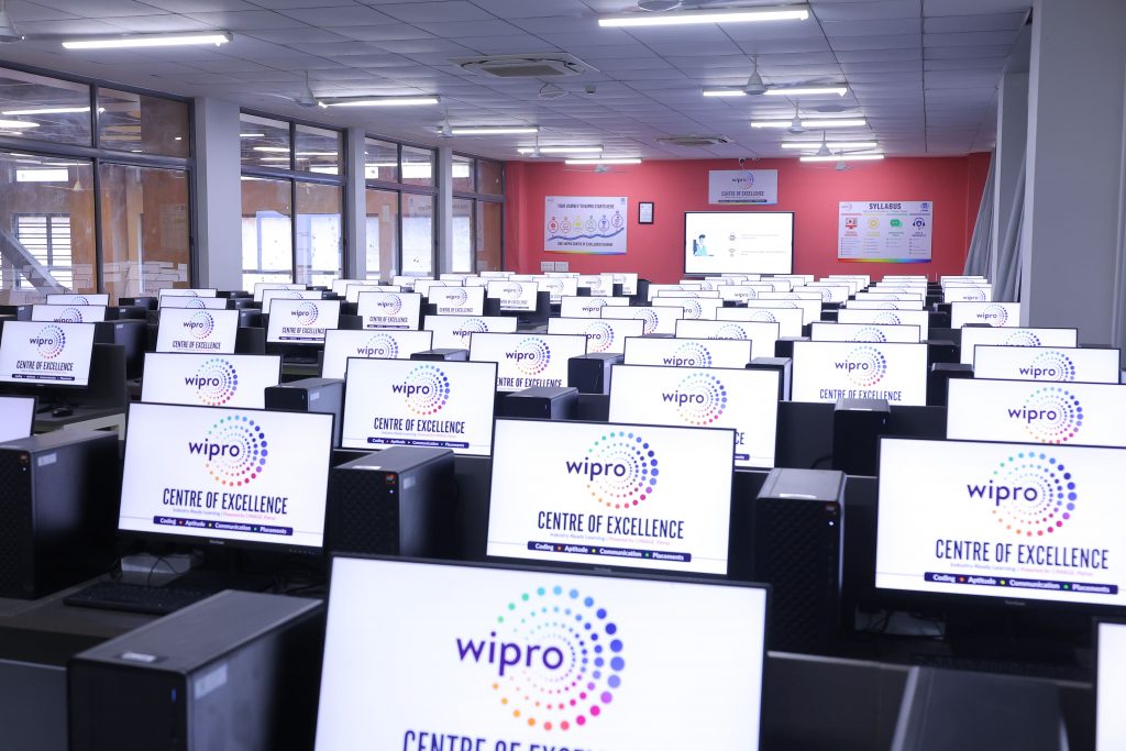 Wipro Centre of Excellence lab at CIMAGE campus
