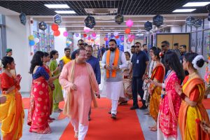 Chief Minister Shri Samrat Choudhary visiting CIMAGE IT Park